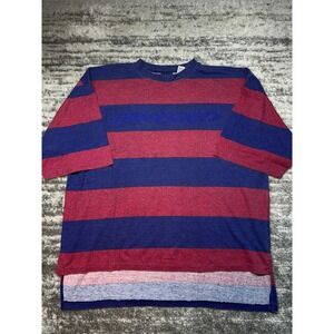 Permit T-Shirt Mens XL Surfer Striped Spellout Vintage 90s Streetwear Hip Hop